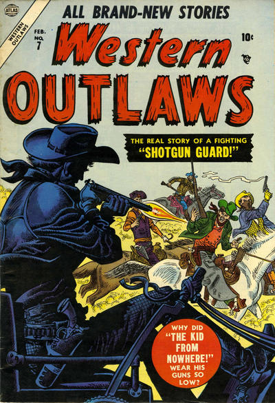 Cover for Western Outlaws (Marvel, 1954 series) #7