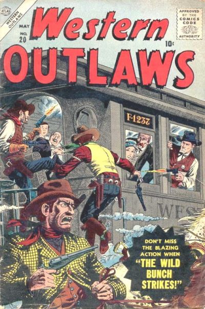 Cover for Western Outlaws (Marvel, 1954 series) #20