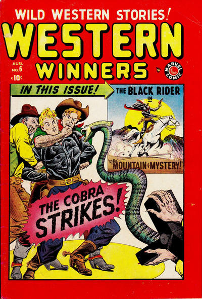 Cover for Western Winners (Marvel, 1949 series) #6
