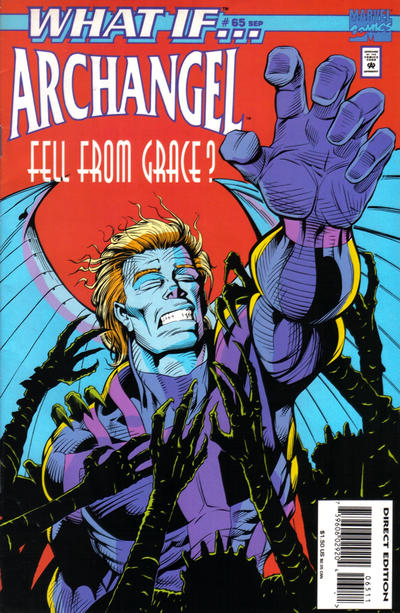Cover for What If...? (Marvel, 1989 series) #65 [Direct Edition]