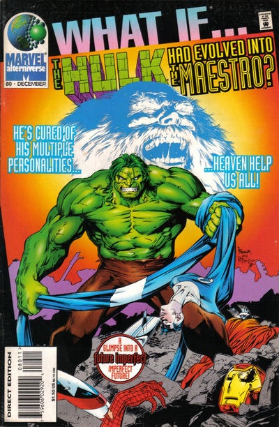 Cover for What If...? (Marvel, 1989 series) #80 [Direct Edition]