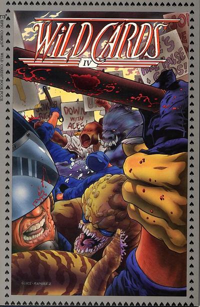 Cover for Wild Cards (Marvel, 1990 series) #4
