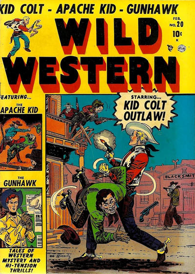 Cover for Wild Western (Marvel, 1948 series) #20