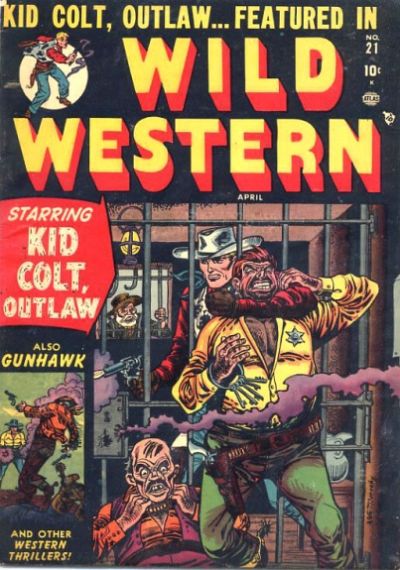 Cover for Wild Western (Marvel, 1948 series) #21