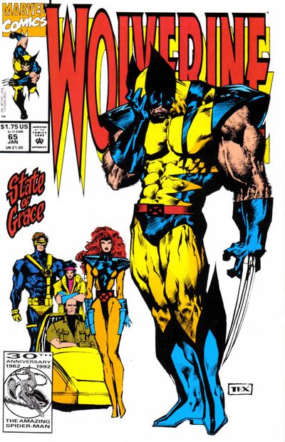 Cover for Wolverine (Marvel, 1988 series) #65 [Direct]