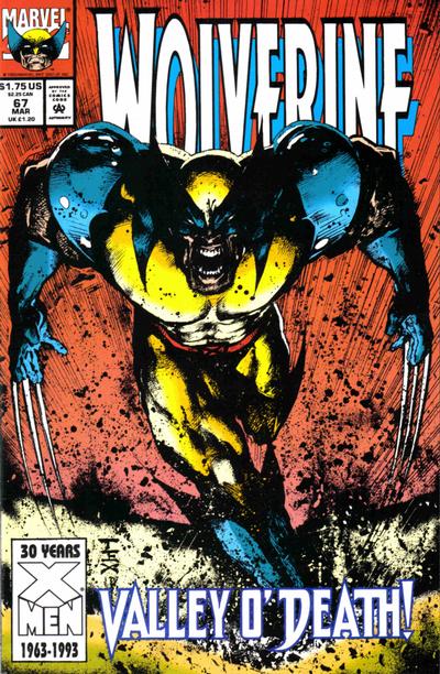 Cover for Wolverine (Marvel, 1988 series) #67 [Direct]