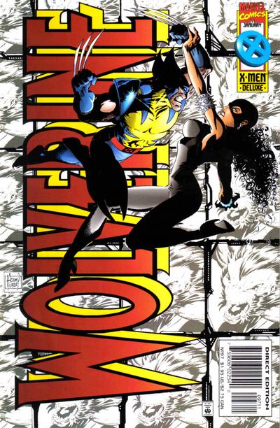 Cover for Wolverine (Marvel, 1988 series) #97 [Direct Edition]