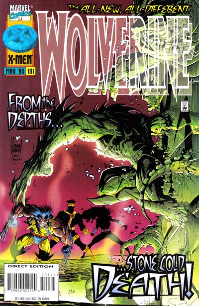 Cover for Wolverine (Marvel, 1988 series) #101 [Direct Edition]