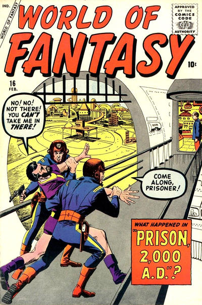 Cover for World of Fantasy (Marvel, 1956 series) #16
