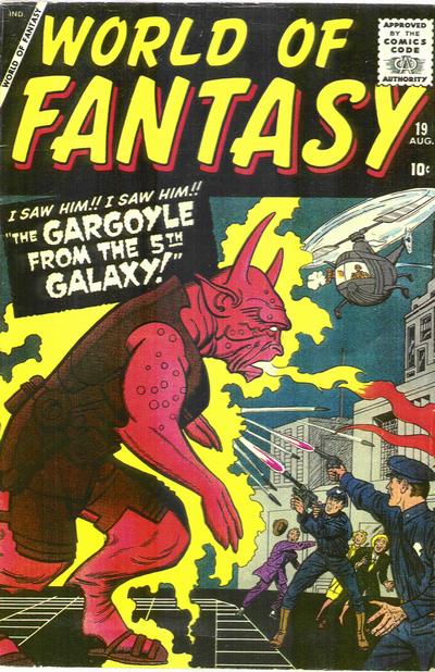 Cover for World of Fantasy (Marvel, 1956 series) #19