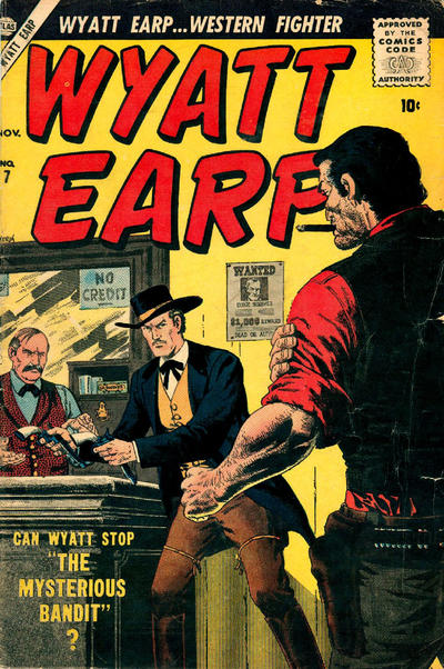 Cover for Wyatt Earp (Marvel, 1955 series) #7
