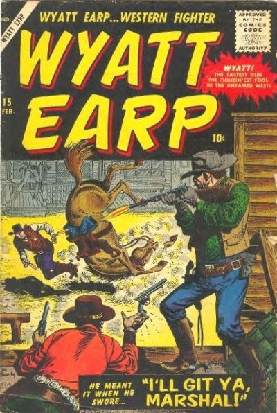 Cover for Wyatt Earp (Marvel, 1955 series) #15