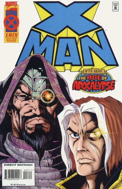 Cover for X-Man (Marvel, 1995 series) #3 [Direct Edition]