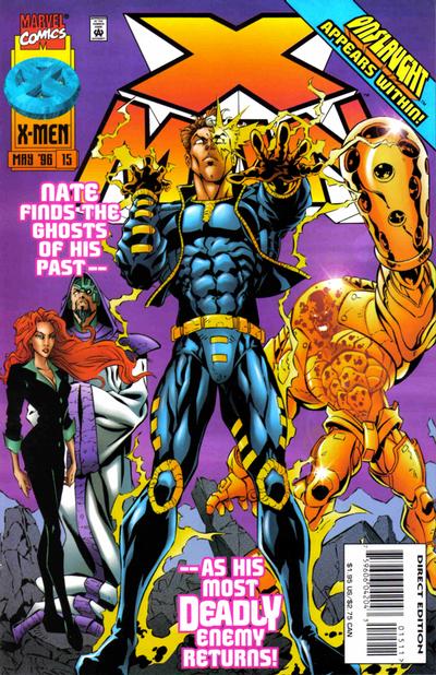 Cover for X-Man (Marvel, 1995 series) #15 [Direct Edition]