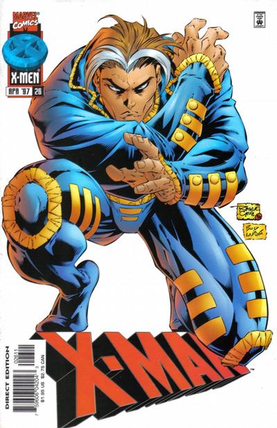 Cover for X-Man (Marvel, 1995 series) #26 [Direct Edition]