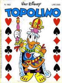 Cover Thumbnail for Topolino (Disney Italia, 1988 series) #1952