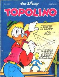 Cover Thumbnail for Topolino (Disney Italia, 1988 series) #1975