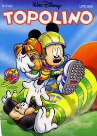 Cover Thumbnail for Topolino (Disney Italia, 1988 series) #2154
