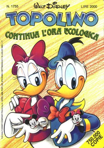 Cover for Topolino (Disney Italia, 1988 series) #1755