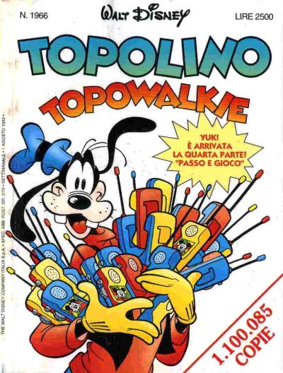Cover for Topolino (Disney Italia, 1988 series) #1966