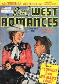 Cover for Real West Romances (Prize, 1949 series) #v2#1