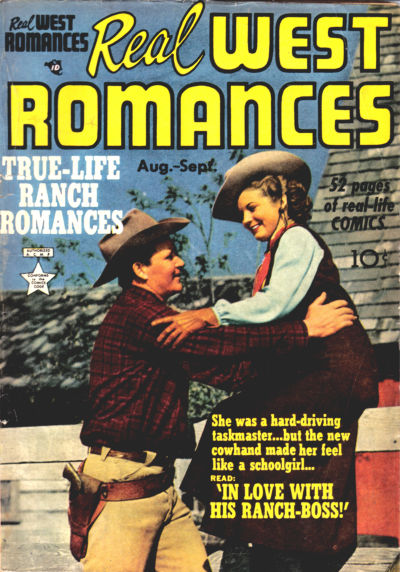Cover for Real West Romances (Prize, 1949 series) #v1#3