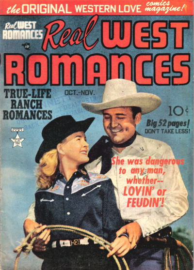 Cover for Real West Romances (Prize, 1949 series) #v1#4