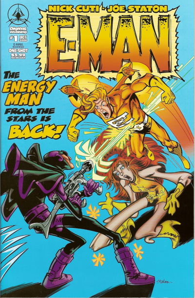 Cover for E-Man: Recharged (Digital Webbing, 2006 series) #1
