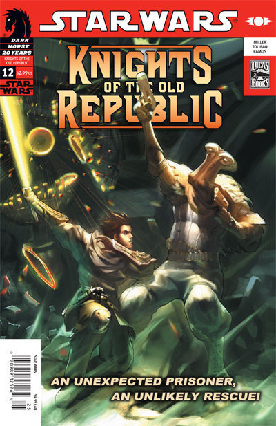 Cover for Star Wars Knights of the Old Republic (Dark Horse, 2006 series) #12 [Newsstand]