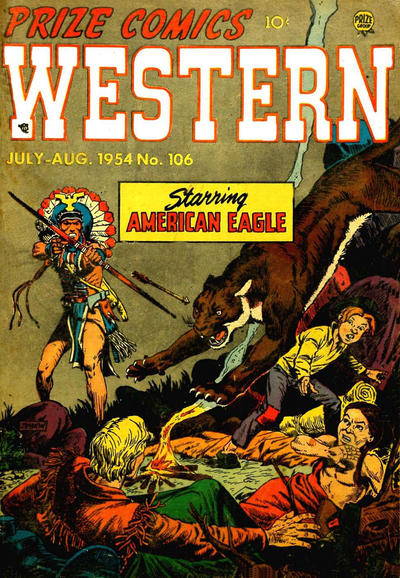 Cover for Prize Comics Western (Prize, 1948 series) #v13#3 (106)