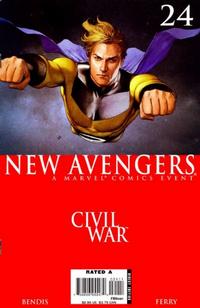 Cover Thumbnail for New Avengers (Marvel, 2005 series) #24 [Direct Edition]