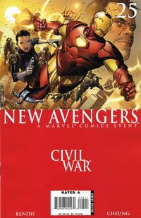 Cover Thumbnail for New Avengers (Marvel, 2005 series) #25 [Direct Edition]