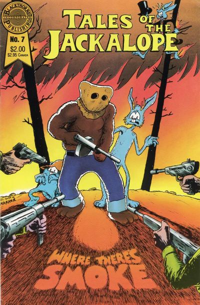 Cover for Tales of the Jackalope (Blackthorne, 1986 series) #7