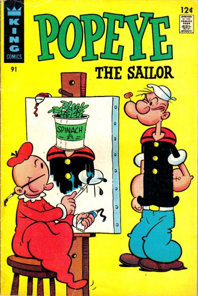 Cover for Popeye (King Features, 1966 series) #91