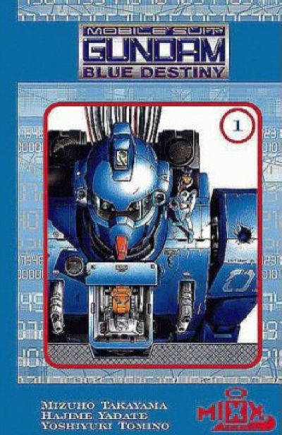 Cover for Mobile Suit Gundam: Blue Destiny (Tokyopop, 1999 series) #1