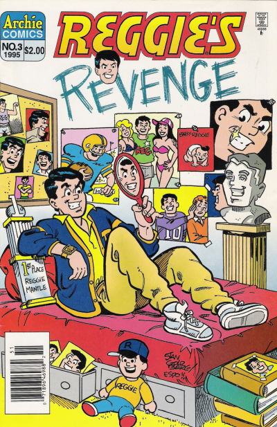 Cover for Reggie's Revenge! (Archie, 1994 series) #3 [Newsstand]