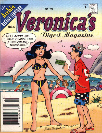 Cover for Veronica's Passport Digest Magazine (Archie, 1992 series) #5