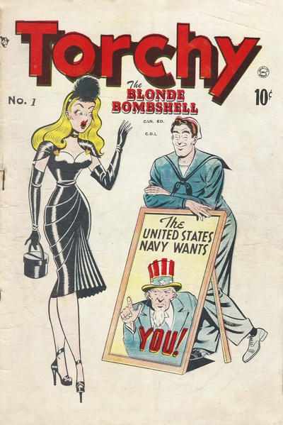 Cover for Torchy (Bell Features, 1949 series) #1