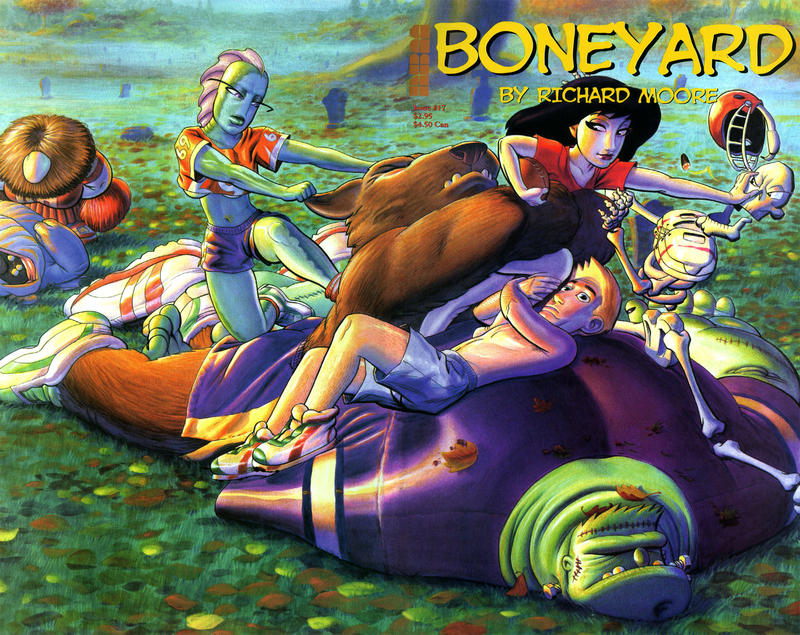 Cover for Boneyard (NBM, 2001 series) #17