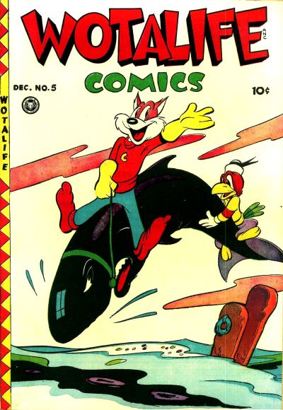Cover for Wotalife Comics (Fox, 1946 series) #5