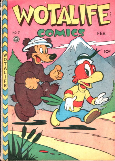 Cover for Wotalife Comics (Fox, 1946 series) #7
