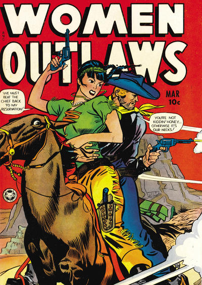 Cover for Women Outlaws (Fox, 1948 series) #5