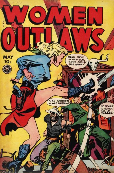 Cover for Women Outlaws (Fox, 1948 series) #6
