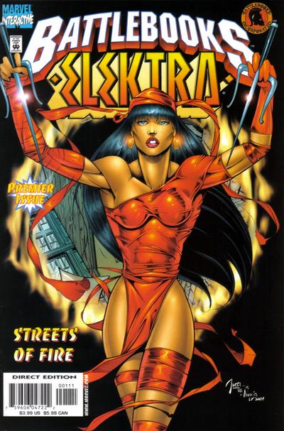 Cover for Elektra Battlebook: Streets of Fire (Marvel, 1998 series) 