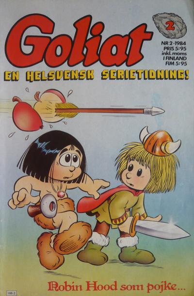 Cover for Goliat (Semic, 1982 series) #2/1984