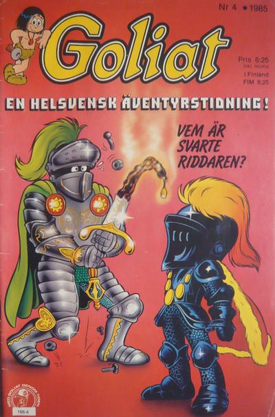 Cover for Goliat (Semic, 1982 series) #4/1985