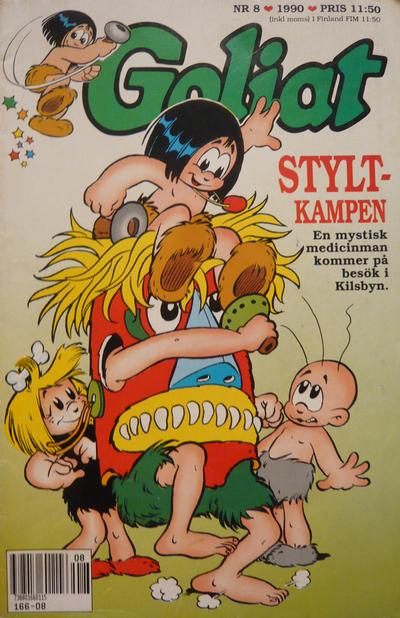 Cover for Goliat (Semic, 1982 series) #8/1990