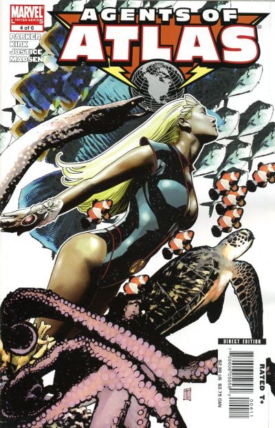 Cover for Agents of Atlas (Marvel, 2006 series) #4