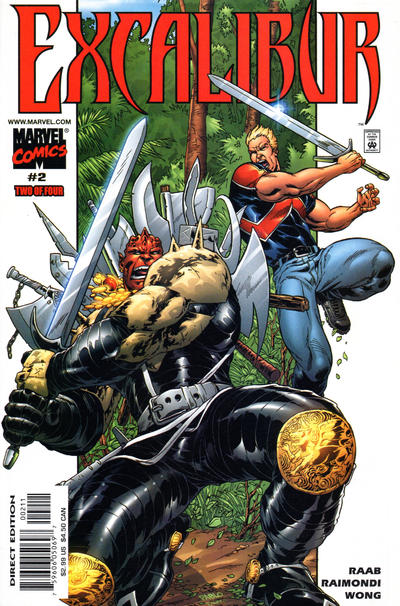 Cover for Excalibur (Marvel, 2001 series) #2