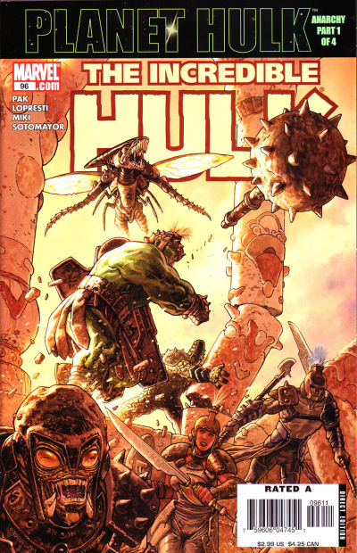 Cover for Incredible Hulk (Marvel, 2000 series) #96 [Direct Edition]